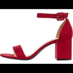 Jody Heel // Red // 7.5 // PERFECT CONDITION